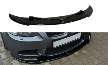 Spojler pod nárazník lipa BMW M3 E92 / E93 (pro splitter M Performance) černý lesklý plast