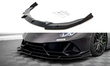 Spojler pod nárazník lipa Lamborghini Huracan EVO černý lesklý plast