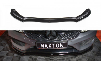 Spojler pod nárazník lipa Maxton V.1 - MERCEDES- BENZ C-CLASS W205 COUPE AMG-LINE 2015- 2018 carbon look