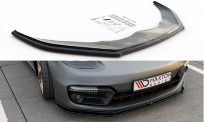 Spojler pod nárazník lipa Porsche Panamera Turbo / GTS 971 černý lesklý plast