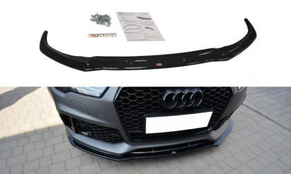 Spojler pod nárazník lipa V.1 Audi RS7 Facelift carbon look