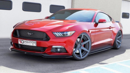 Spojler pod přední nárazník lipa Ford Mustang Mk6 2014-2017 carbon look