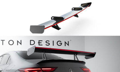 Zadní spoiler křídlo + LED Mercedes-Benz CLA Coupe C118 carbon - horní úchycení