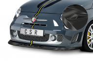 Spoiler pod přední nárazník CSR CUP - Fiat 500 Abarth 595 carbon look lesklý