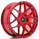 JR Wheels JR18 17x7 ET20-40 Blank Platinum Red