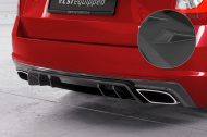 Spoiler pod zadní nárazník, difuzor CSR pro Škoda Octavia 3 (Typ 5E) RS  2013-2019 - černý matný