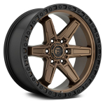 Alloy wheel D699 Kicker 6 Matte Bronze Black Bead Ring Fuel