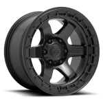 Alloy wheel D750 Block Matte Black/Black Ring Fuel