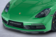 Spoiler pod přední nárazník CSR CUP pro Porsche 718 Cayman/Boxster GTS 4.0 (982) - carbon look matný