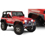 Front and rear fender flares Bushwacker Flat Style