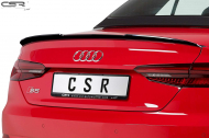 Křídlo, spoiler zadní CSR pro Audi A5 F5 Cabrio - černý lesklý