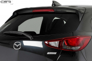 Křídlo, spoiler zadní CSR pro Mazda 2 (Typ DJ) - černý matný