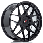 JR Wheels JR18 17x7 ET20-40 4H BLANK Gloss Black