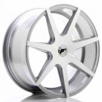 JR Wheels JR20 19x8,5 ET35-40 Blank Silver Machined