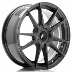 JR Wheels JR21 17x7 ET25-40 Blank Hyper Gray