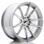 JR Wheels JR21 17x8 ET35 5x100/114 Silver Machined