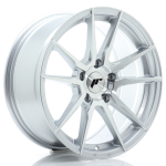 JR Wheels JR21 17x8 ET35 5x100 Silver Machined