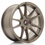 JR Wheels JR21 17x8 ET35 Blank Matt Bronze