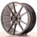 JR Wheels JR21 18x8,5 ET20-30 5H Blank Hyper Black