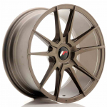 JR Wheels JR21 18x8,5 ET20-40 Blank Matt Bronze