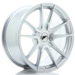 JR Wheels JR21 18x8,5 ET20-45 BLANK Silver Machined