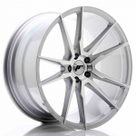 JR Wheels JR21 20x10 ET30 5x112 Silver Machined Face