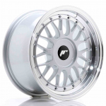 JR Wheels JR23 16x8 ET20-45 BLANK Hyper Silver w/Machined Lip