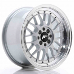 JR Wheels JR23 16x8 ET35 4x100/114,3 Hyper Silver w/Machined Lip