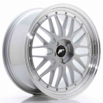 JR Wheels JR23 20x9 ET20 5x120 Hyper Silver w/Machined Lip