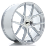 JR Wheels JR30 18x8 ET20-40 BLANK Silver Machined Face