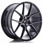 JR Wheels JR30 19x8,5 ET20-42 5H BLANK Black Brushed w/Tinted Face