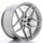 JR Wheels JR34 18x9 ET35 5x120 Silver Machined Face