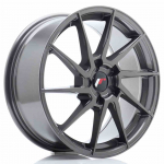 JR Wheels JR36 18x8 ET20-52 5H BLANK Hyper Gray