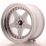 JR Wheels JR6 16x9 ET20 4x100/108 White w/Machined Lip