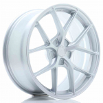 JR Wheels SL01 19x8 ET20-40 5H BLANK Matt Silver