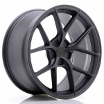 JR Wheels SL01 19x9 ET20-35 5H BLANK Matt Gun Metal