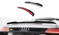 Prodloužení spoileru Audi R8 Spyder Mk2 černý lesklý plast