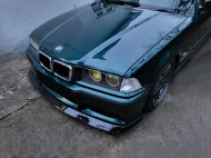 Spoiler pod přední nárazník pro BMW M3 E36 1990-2000 s TÜV černý lesklý