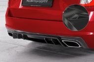 Spoiler pod zadní nárazník, difuzor CSR pro Škoda Octavia 3 (Typ 5E) RS  2013-2019 - carbon look ...