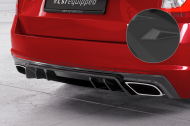 Spoiler pod zadní nárazník, difuzor CSR pro Škoda Octavia 3 (Typ 5E) RS  2013-2019 - černá struktura