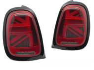 Zadní světla LED BAR MINI Cooper F55 F56 F57 (14-18) JCW Design červená